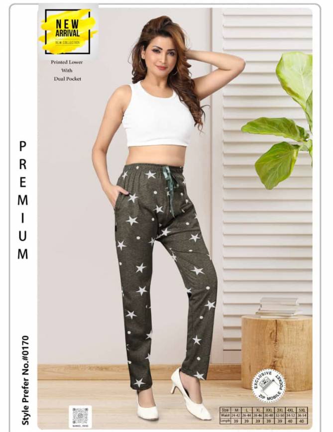 Summer Special Vol At 170 Hosiery Cotton Printed Night Wear Lower Wholesale Shop In Surat

